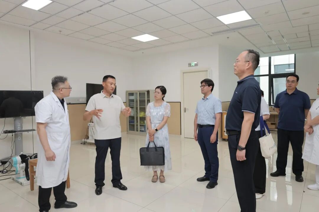 【医院动态】兵团残联一行来我院康复中心调研