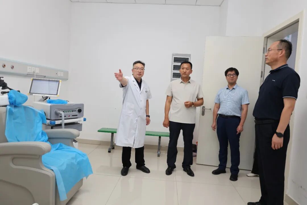 【医院动态】兵团残联一行来我院康复中心调研