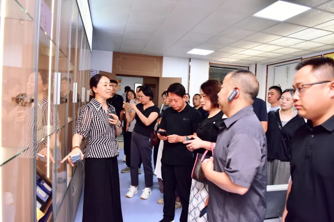 临汾市中医药传承创新发展示范项目考察团莅临我院交流学习