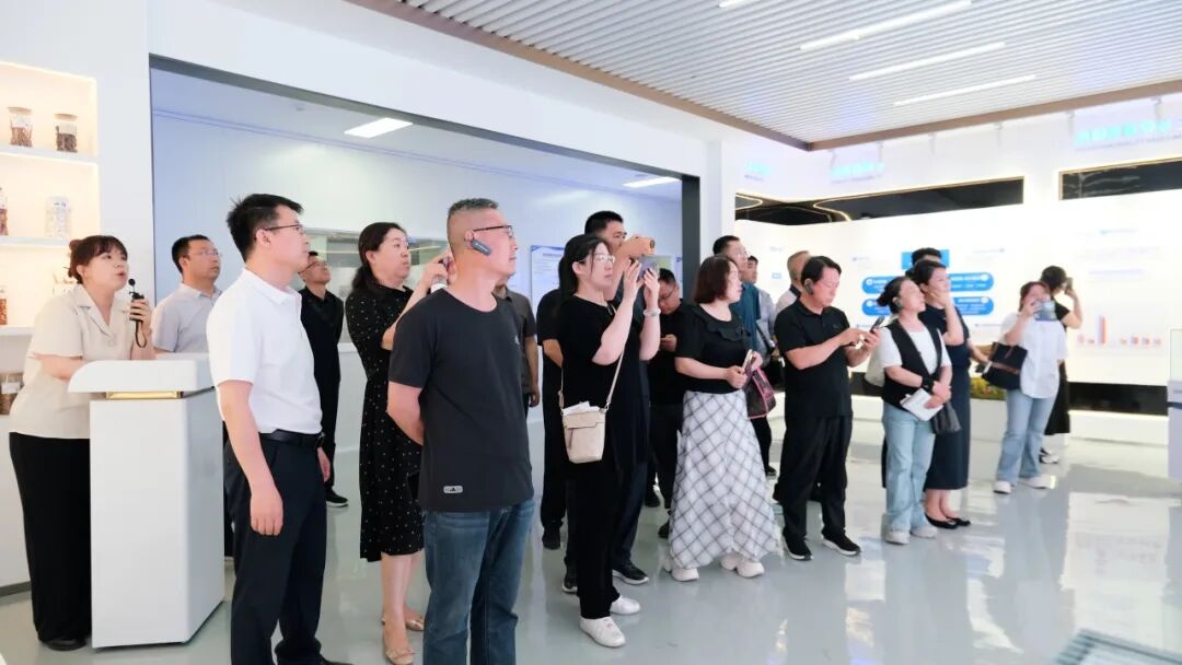 临汾市中医药传承创新发展示范项目考察团莅临我院交流学习