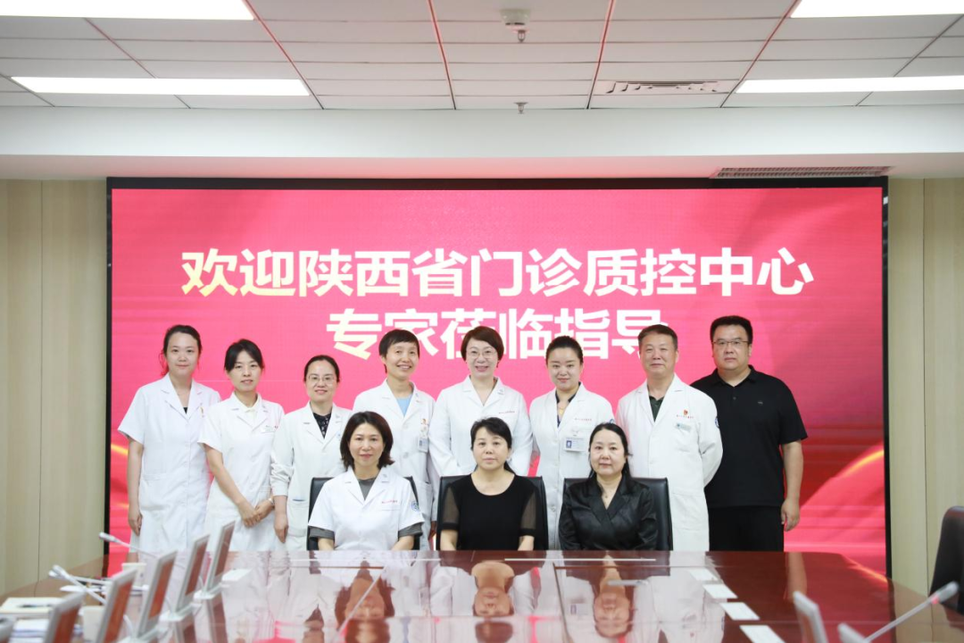 精准赋能提质增效 深耕质控筑牢根基——陕西省门诊质控中心莅临市三院督导检查