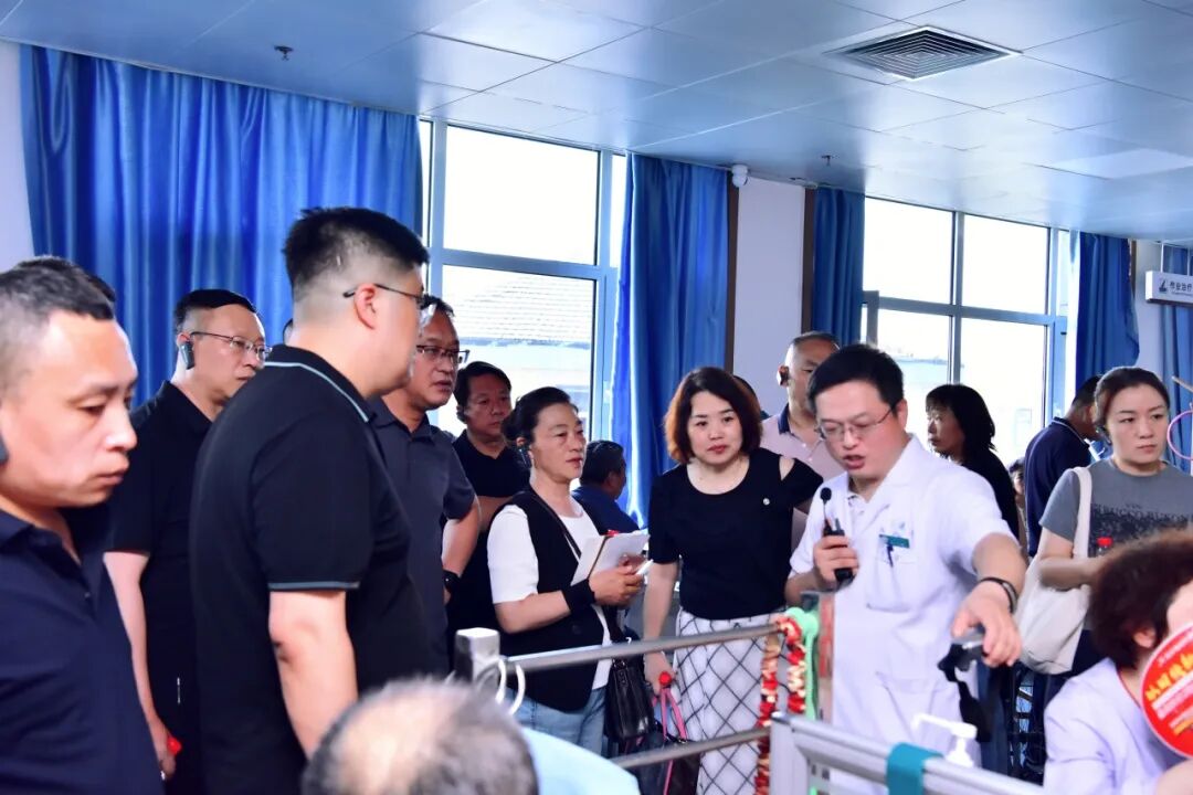 临汾市中医药传承创新发展示范项目考察团莅临我院交流学习