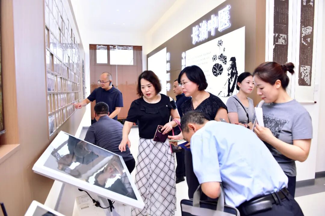 临汾市中医药传承创新发展示范项目考察团莅临我院交流学习