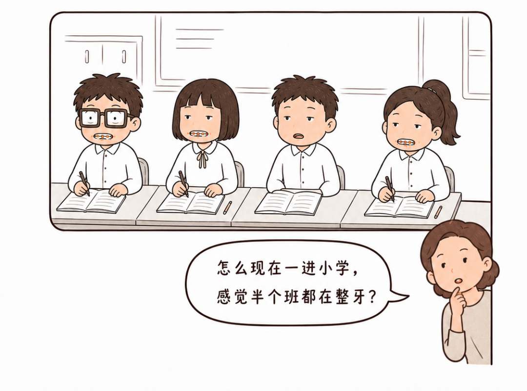 为啥以前的孩子很少嘴凸、牙不齐,现在却一抓一大把?