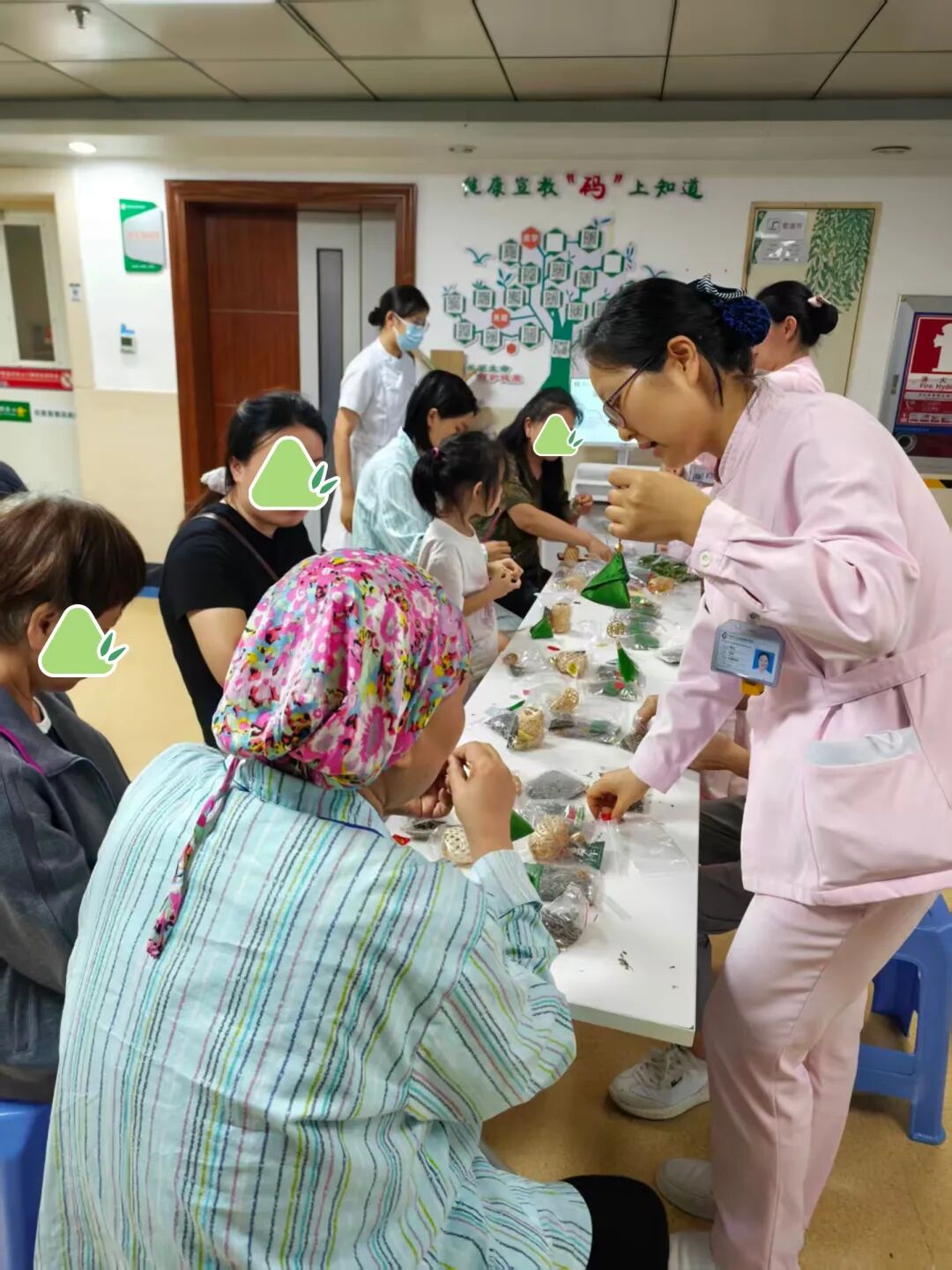 深圳市妇幼保健院妇科一区举办端午节人文关怀及科普活动