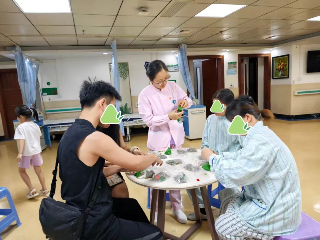 深圳市妇幼保健院妇科一区举办端午节人文关怀及科普活动