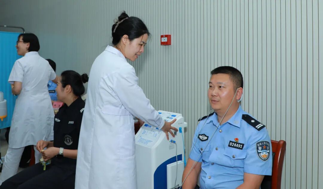【人医动态】健康管家驻警营 医警同心护平安