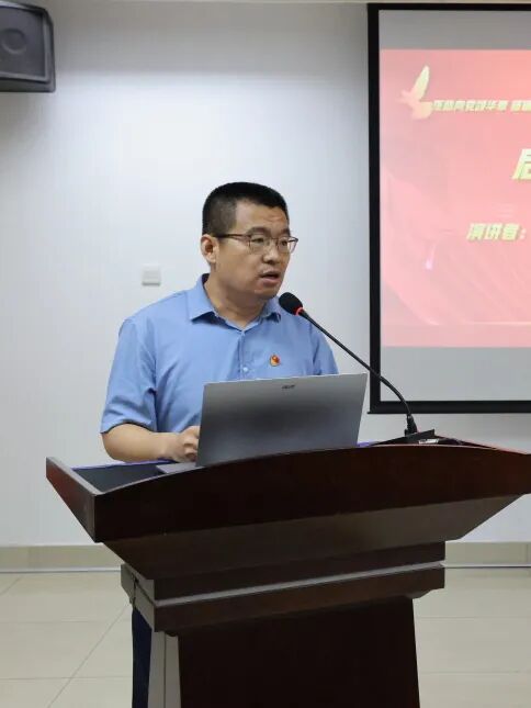 北大医疗海洋石油医院隆重召开庆祝建党 105 周年专题大会
