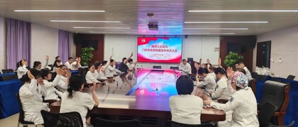 凝心聚力担使命，赓续前行谱新篇 | 南京江北医院各党支部委员会换届选举工作圆满完成