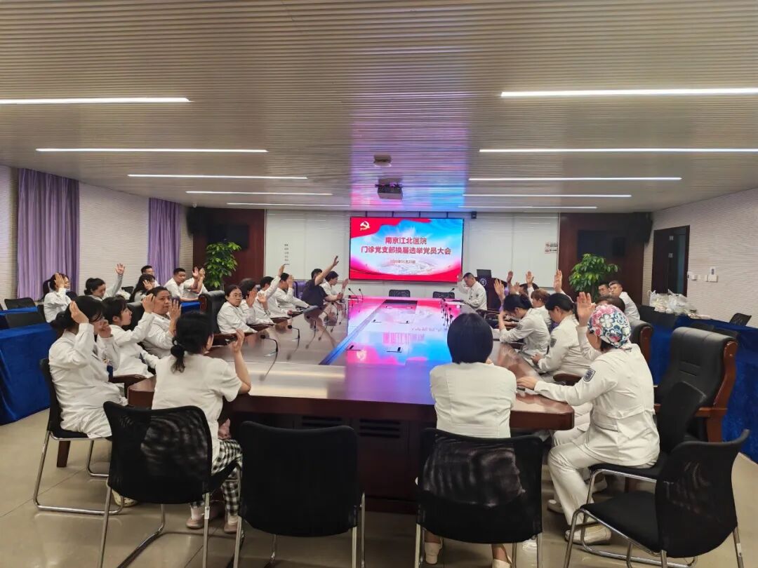 凝心聚力担使命，赓续前行谱新篇 | 南京江北医院各党支部委员会换届选举工作圆满完成
