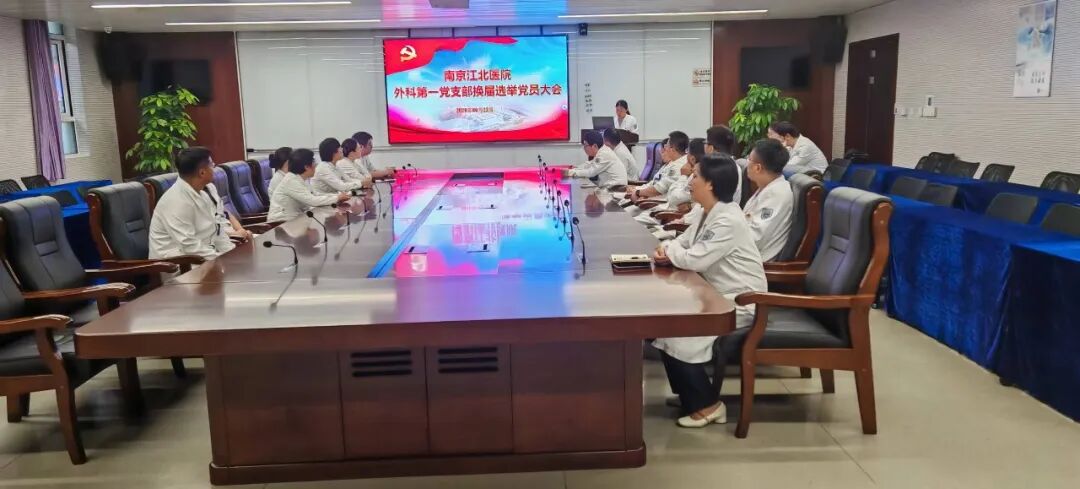 凝心聚力担使命，赓续前行谱新篇 | 南京江北医院各党支部委员会换届选举工作圆满完成