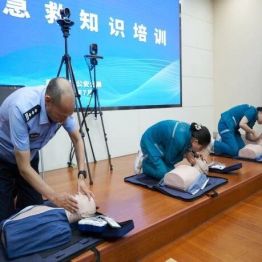 急救入警 平安相伴 | 我院组织开展第1161期郑州市全民急救技能普及培训