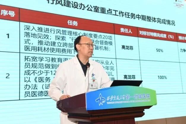 交大一附院召开2026年度重点任务中期考核答辩会