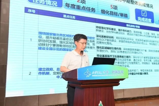 交大一附院召开2026年度重点任务中期考核答辩会
