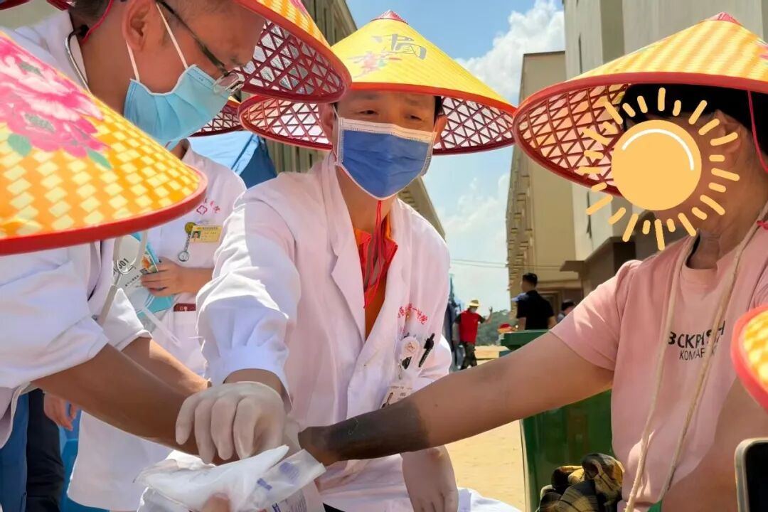 广西医科大学第一附属医院医疗队驰援横州防汛救灾一线