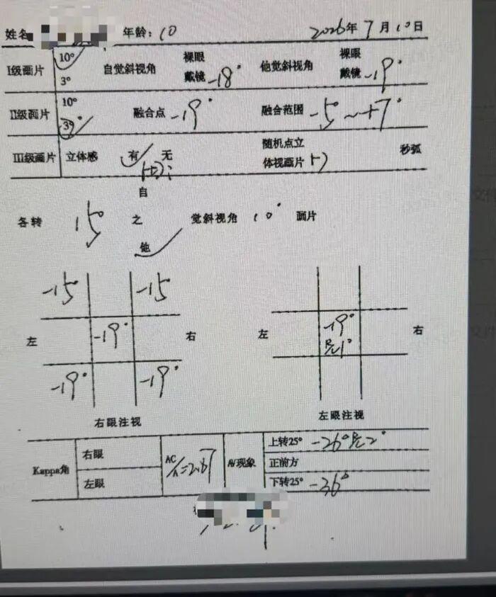 "近视防控镜"险成"毁眼镜"——辽宁爱尔眼科精准诊疗揭开10岁患儿斜视真相