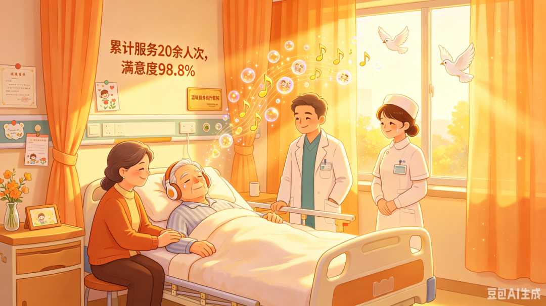 温暖医院 | 让生命在旋律中安睡——肿瘤血液科“五音处方”为安宁疗护注入人文温度