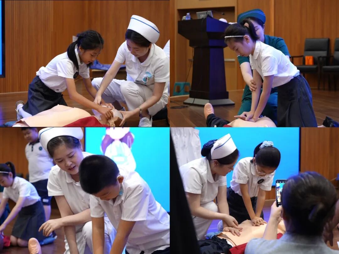 医校携手护成长|长春博硕学校学生走进长春国文医院,沉浸式解锁「生命必修课」