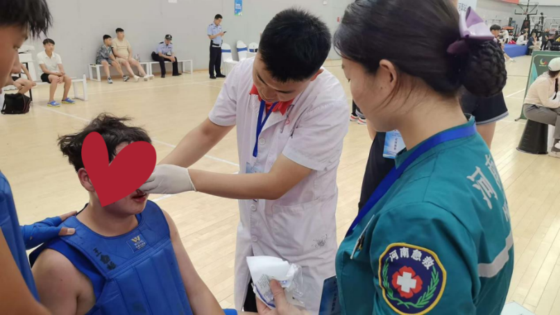 我院圆满保障全国国防体育运动精英赛(河南站)