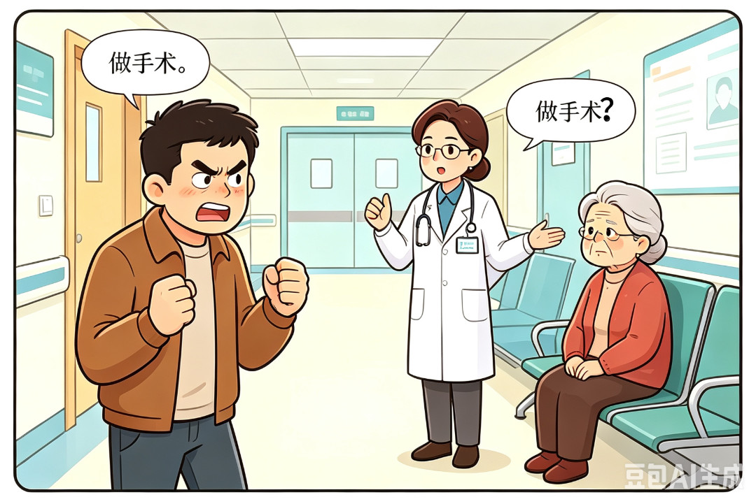 手术风险高达40%,谁敢上?他?她?