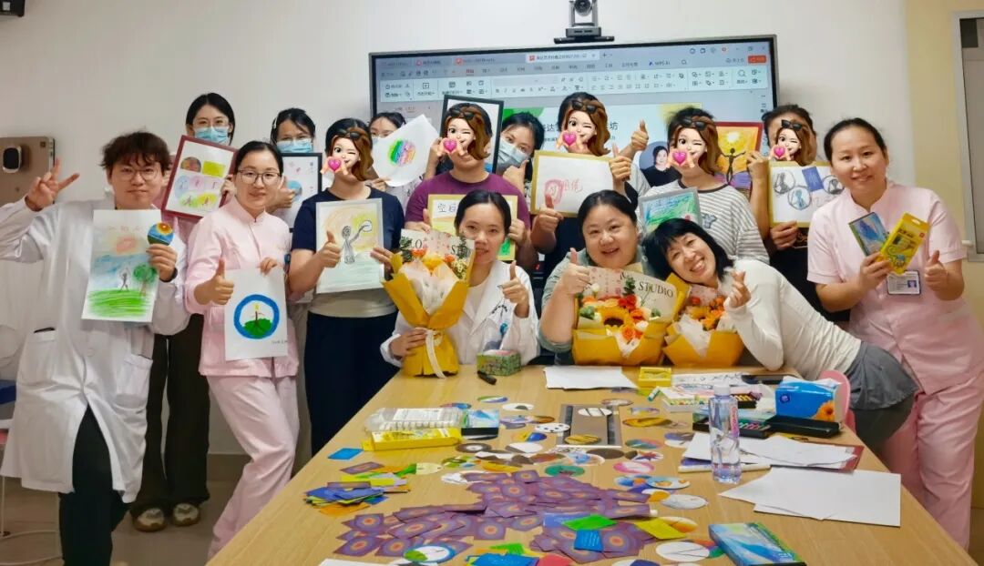 深圳市妇幼保健院表达艺术疗愈工作坊温情启幕