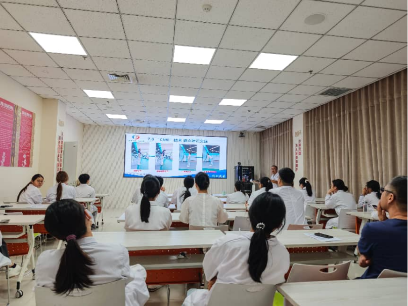 我院运动医学科开展脊柱侧弯疑难病例研讨活动