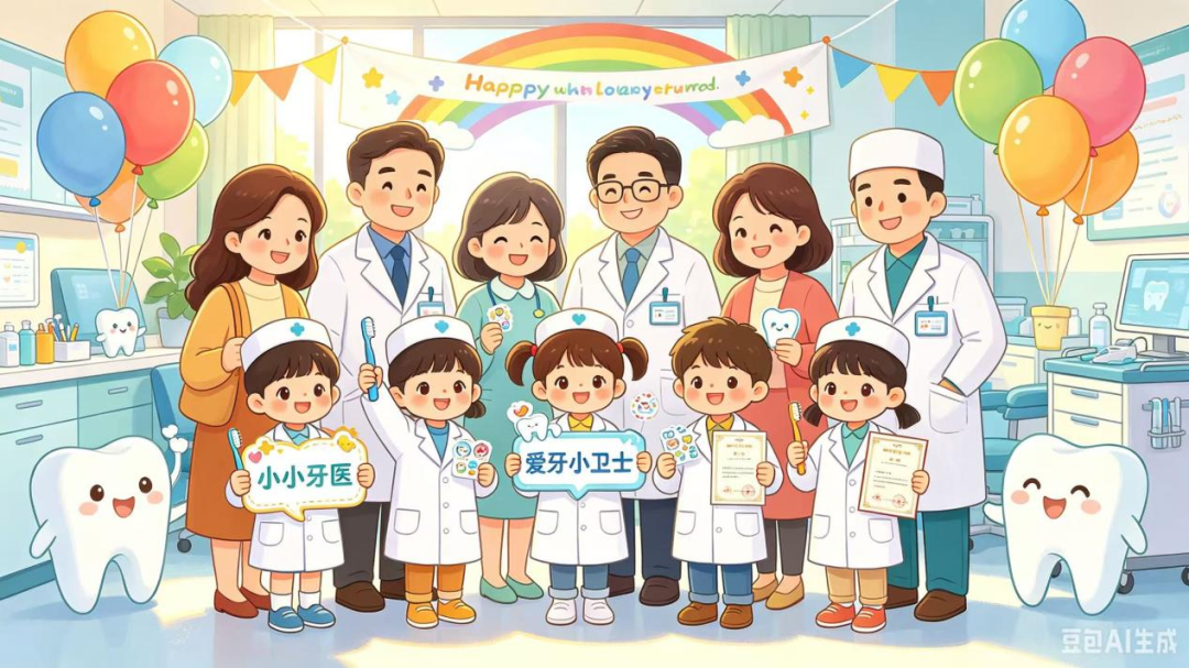 萌娃变身小小牙医｜沉浸式探秘口腔世界，守护灿烂童真笑容