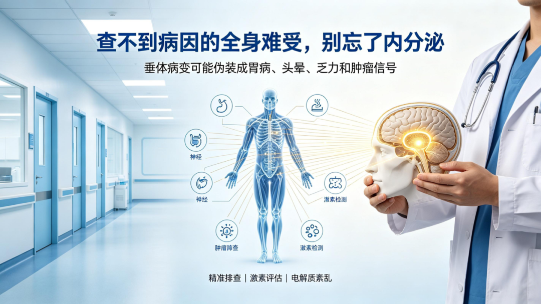 两个月恶心呕吐、辗转多家三甲未确诊！「幕后元凶」竟是-小小垂体