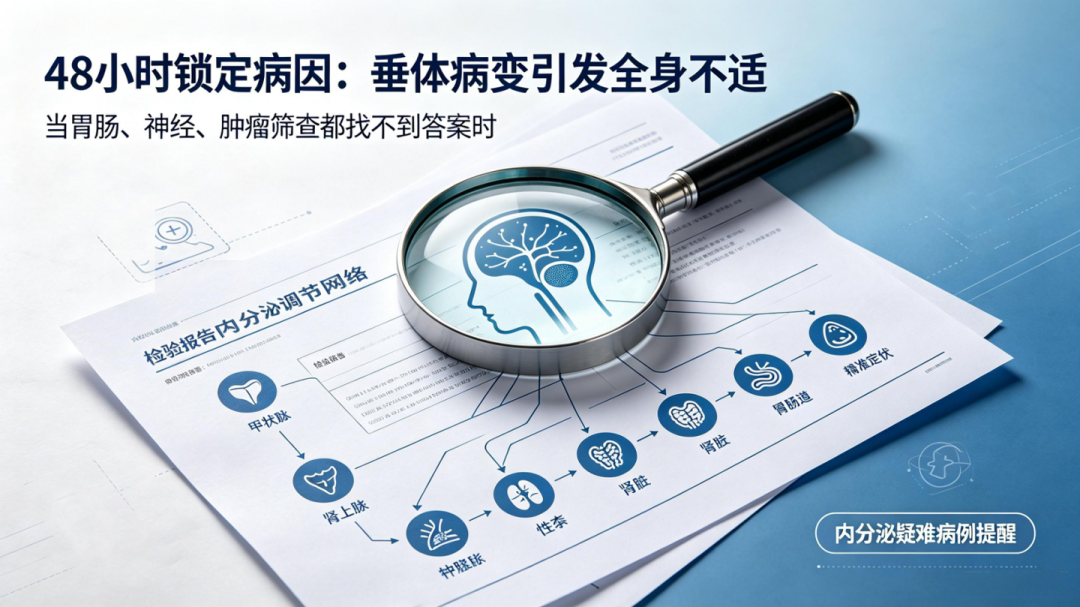 两个月恶心呕吐、辗转多家三甲未确诊！「幕后元凶」竟是-小小垂体
