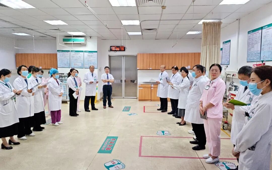 以“演”筑防 以“练”备战｜东莞台心医院开展严重创伤患者救治联合演练