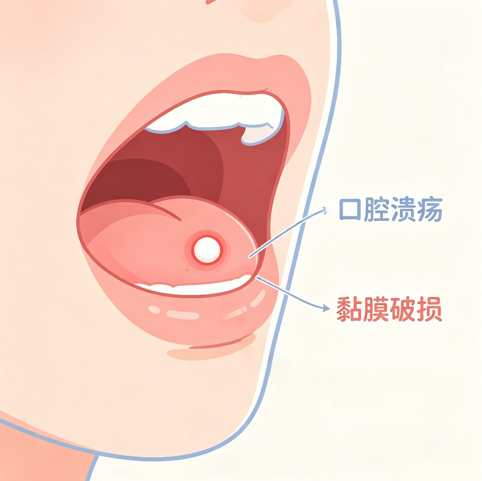 口腔溃疡反复长,以为只是上火?真相太颠覆