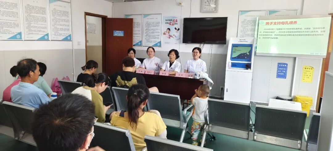 世界母乳喂养周 | 句容市人民医院母乳喂养宣教服务走进崇明社区卫生服务中心