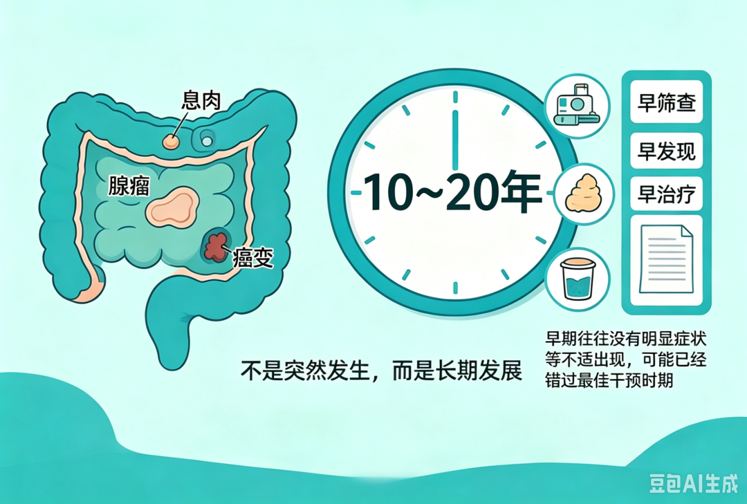 结直肠癌多半是拖出来的,40岁后这项检查必须做!