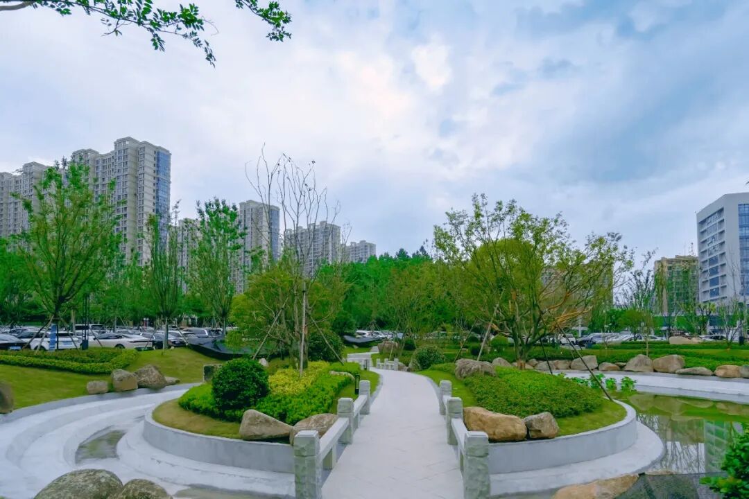美翻了!地铁直达+236个新车位+樱花公园…浙大四院的夏天,太太太治愈了!🥰