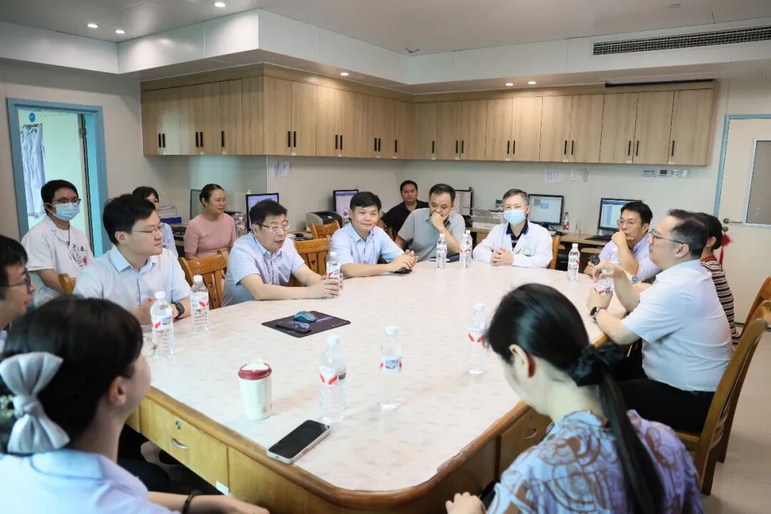 广西医科大学第一附属医院赴玉林市第一人民医院开展自治区级区域医疗中心调研