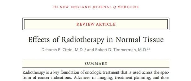 放疗进入「毫米级保护」时代：NEJM 重磅综述揭示，正常组织损伤如何从被动承受到主动管理