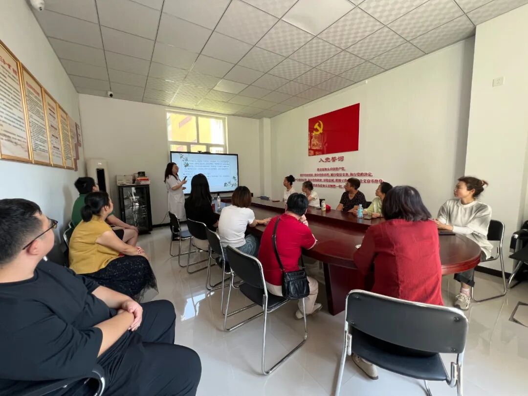 【社区讲座】燕达医院中医科走进天洋城公寓开展健康讲座