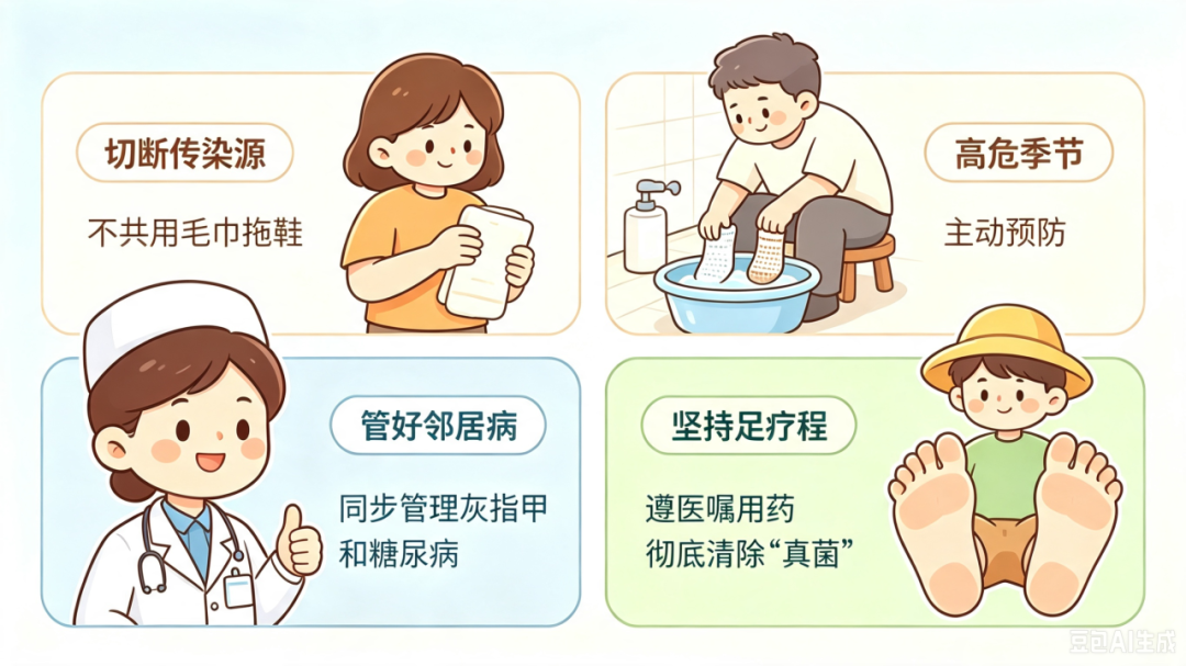 中山医声 | 夏天手脚痒起水泡？恼人的手足癣，防治要点一文读懂