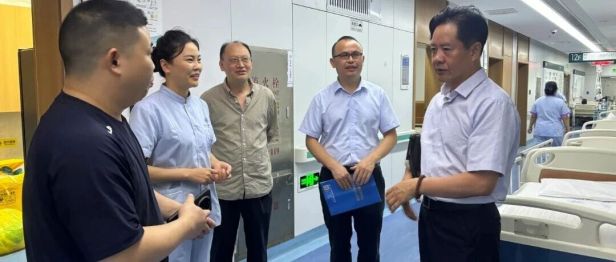 秀山县人民医院一行到我院创伤医学科开展交流