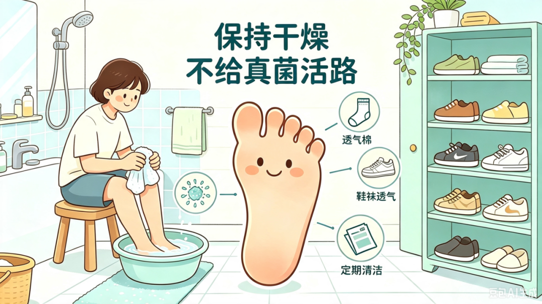 中山医声 | 夏天手脚痒起水泡？恼人的手足癣，防治要点一文读懂