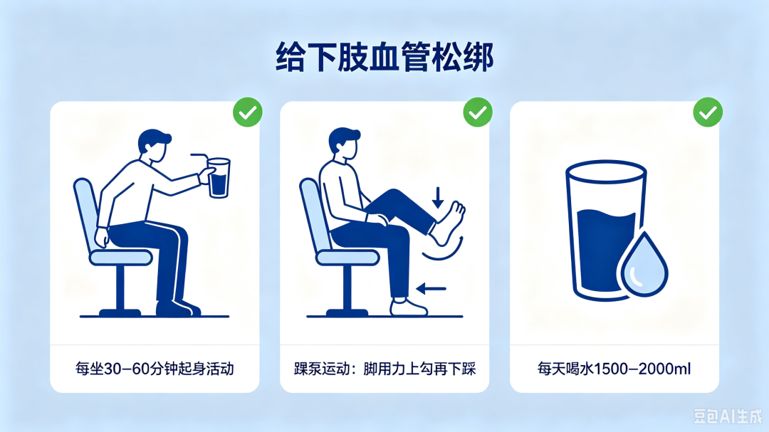 久坐1小时,血管堵了10%?这份 "拆弹" 指南必看!