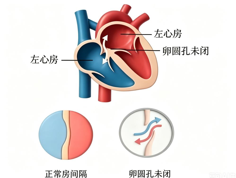 反复头晕，竟是因为心脏多了个“小洞”！我院微创PFO封堵术为她填补“心”缺口