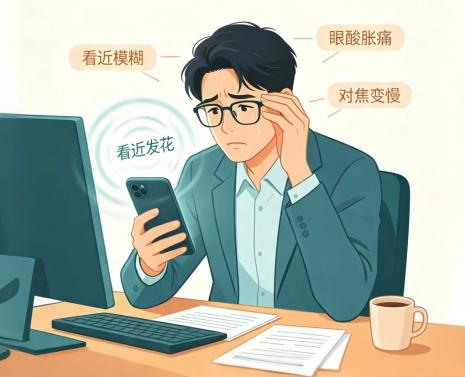 年纪不大就老花?规范养护延缓早期老花进展