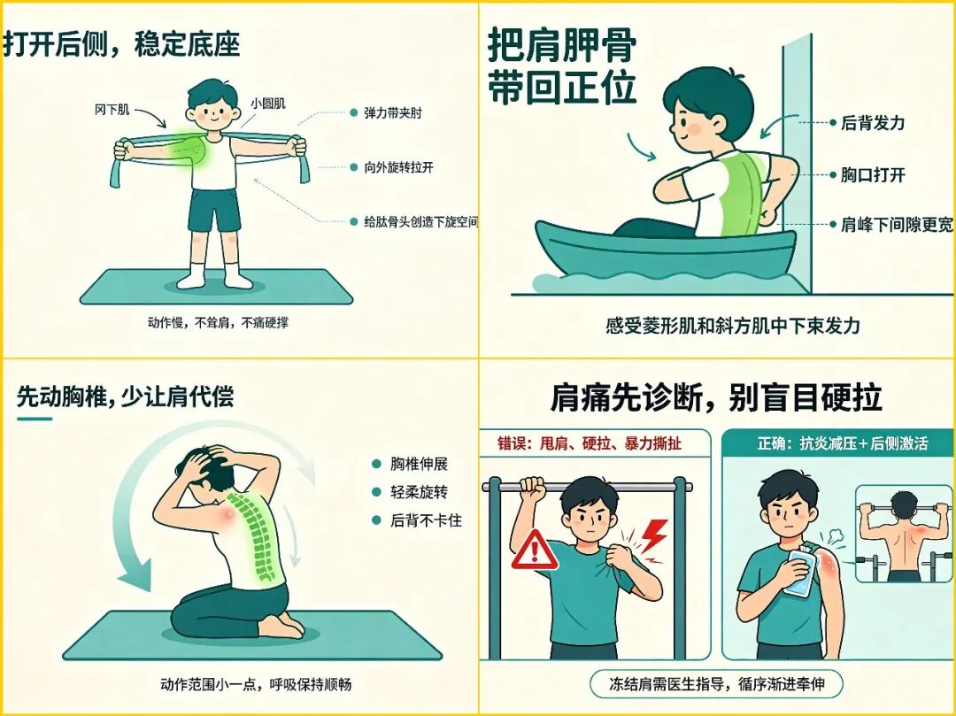 肩膀疼痛，病根或许在后背——读懂肩袖损伤的“前病后治”