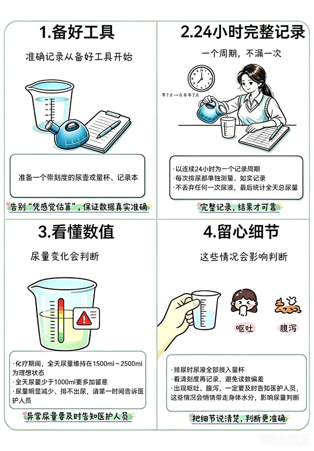 化疗闯关记：多喝水+记尿量，通关秘籍请收好丨内科系统常见慢病防治护理科普专栏‌㉗