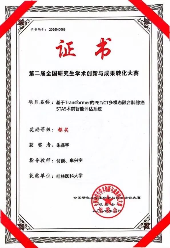 医学技术专业学子在第二届全国研究生学术创新与成果转化大赛喜获1银4铜佳绩