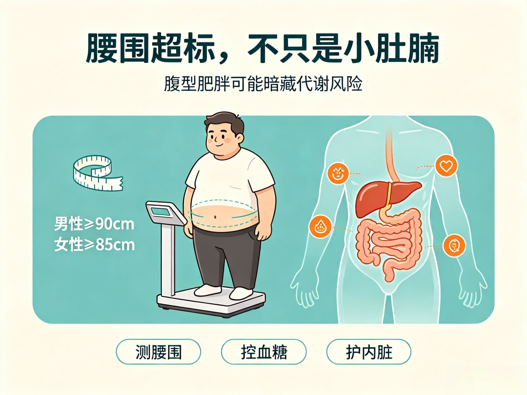 健康科普|腰围:被忽视的健康“预警线”!