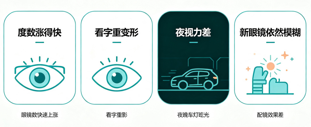 视力突然断崖式下降？警惕会“变形”的圆锥角膜！年轻人高发