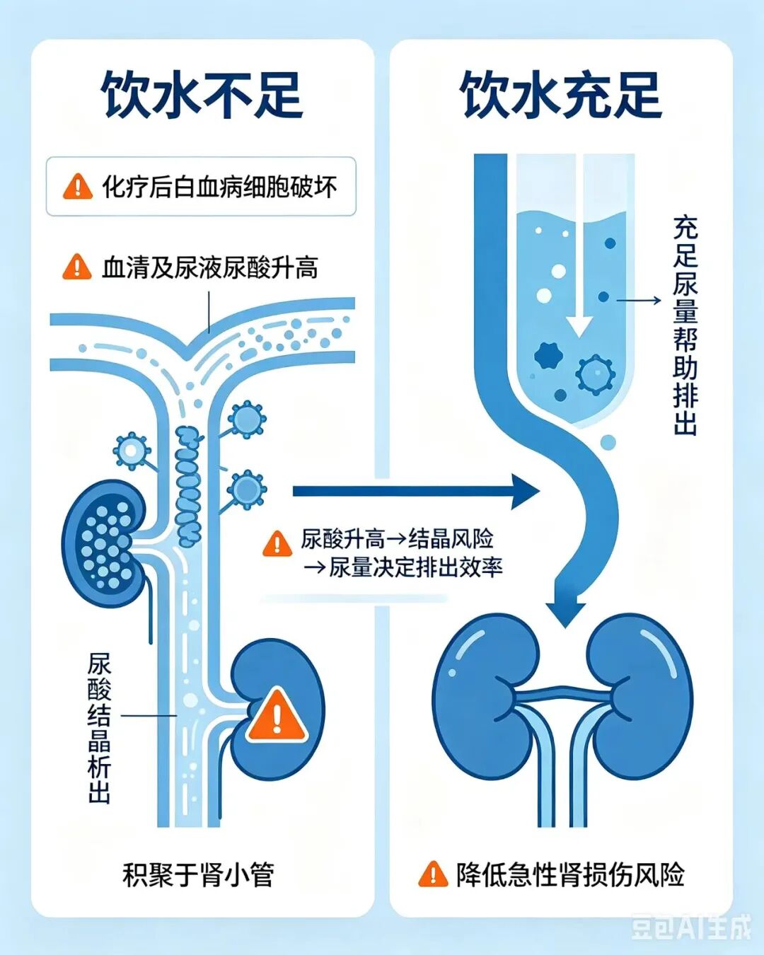化疗闯关记：多喝水+记尿量，通关秘籍请收好丨内科系统常见慢病防治护理科普专栏‌㉗