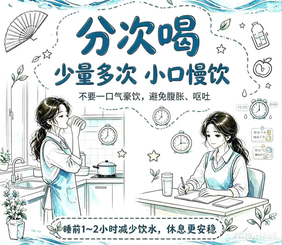 化疗闯关记：多喝水+记尿量，通关秘籍请收好丨内科系统常见慢病防治护理科普专栏‌㉗